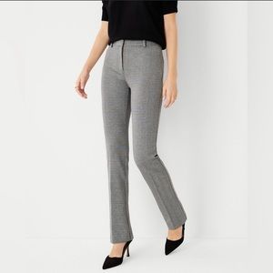 Ann Taylor The Straight Pant in Herringbone